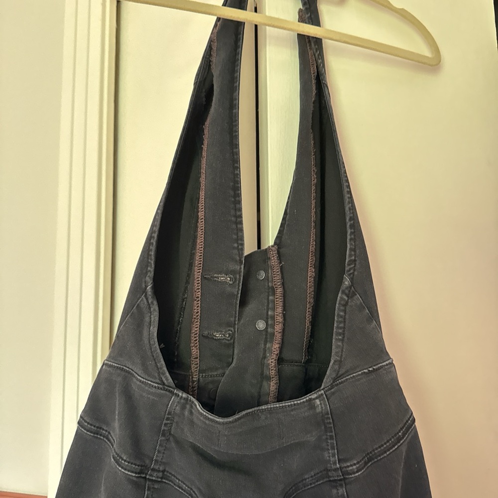 We The Free Charcoal Denim jumpsuit - Picture 4 of 10